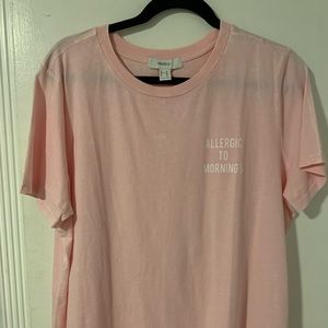 Allergic to Mornings Tee